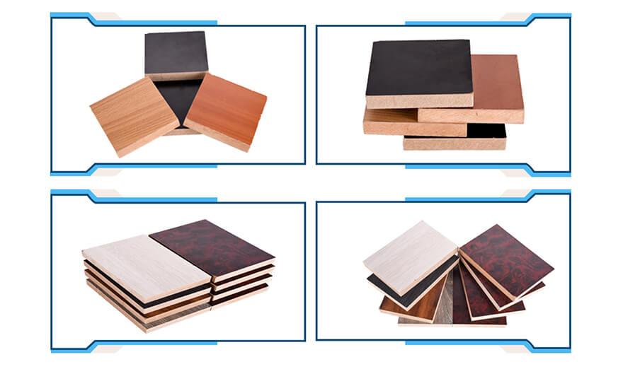 Cajones chapados en la pared de baño de MDF laminado Zócalo gris madera