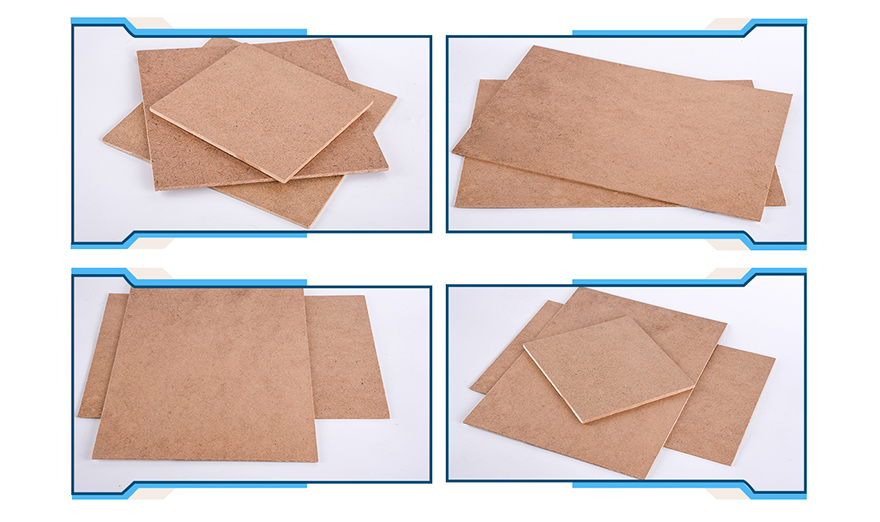 Zócalo de MDF delgado de 3 mm para panel de baño del fabricante de